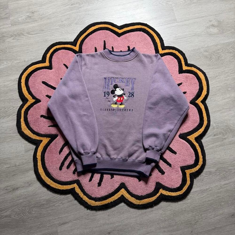 Vintage 90’s Disneys Mickey Mouse Embroidered Logo Crewneck Sweatshirt